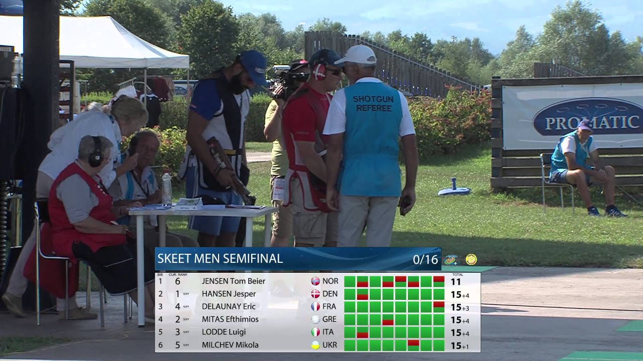 ESC SHOOTING CHAMPIONSHIPS 2015 - MARIBOR - Skeet Men