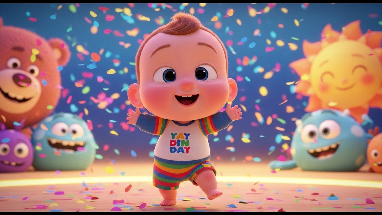 Dance with Baby Giggles 🎶 Fun Dance Song for Babies, Toddlers & Kids Sing Along Party Time!