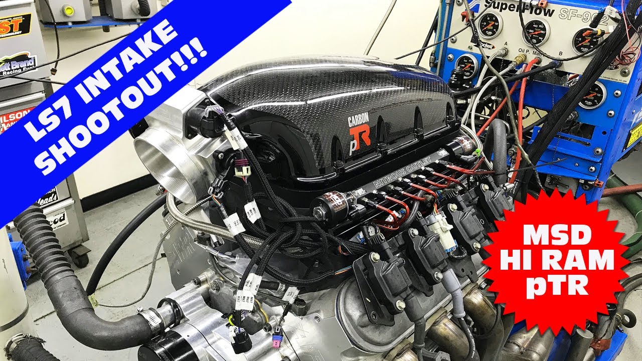 LS7 INTUCH SHOOTOUT 700+ HP &mdash; MSD ATOMIC против HOLLEY HI RAM против PERFORMANCE DESIGN CARBON PT...