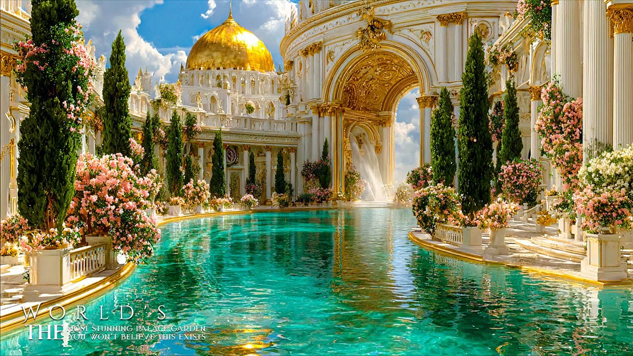 The World's Most Stunning Palace Garden Revealed | You Won't Believe This Exists