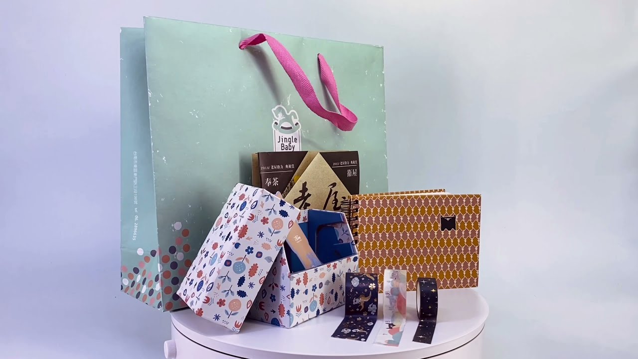 Notebook and Washi Tape Gift Set