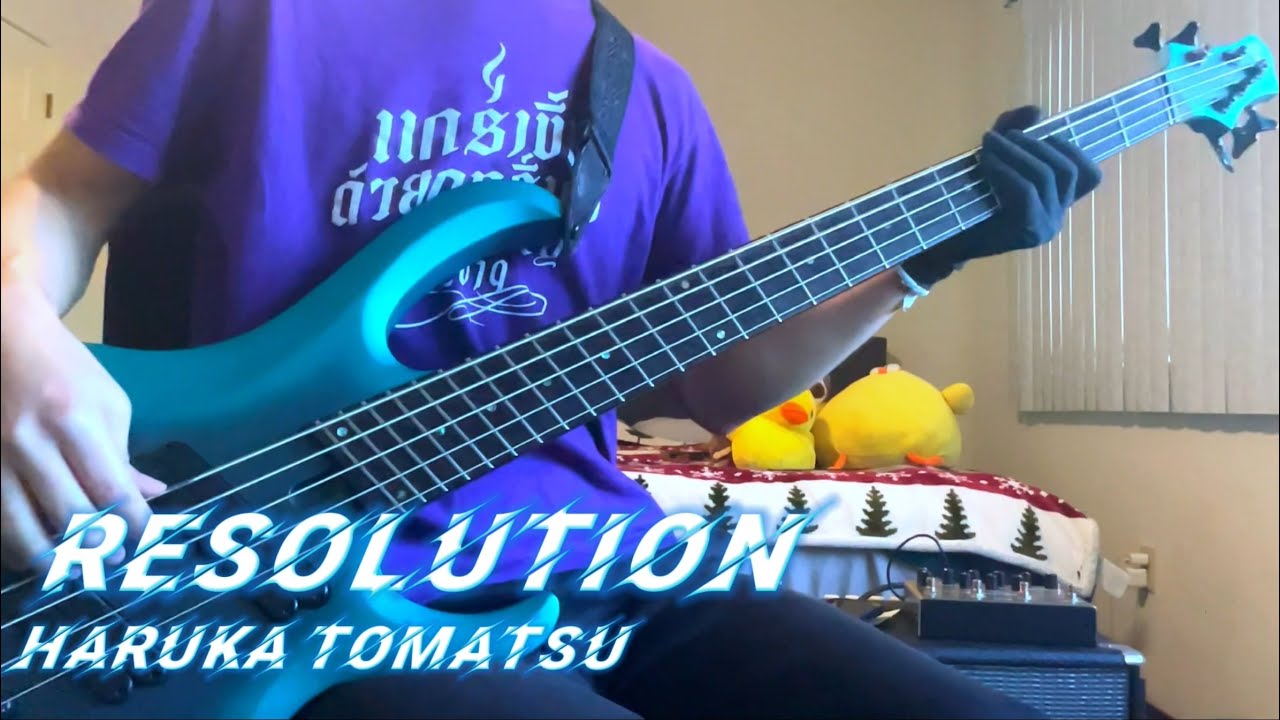 [Bass Cover] Resolution - Haruka Tomatsu (FULL) - Sword Art Online: Alicization - War of Underworld