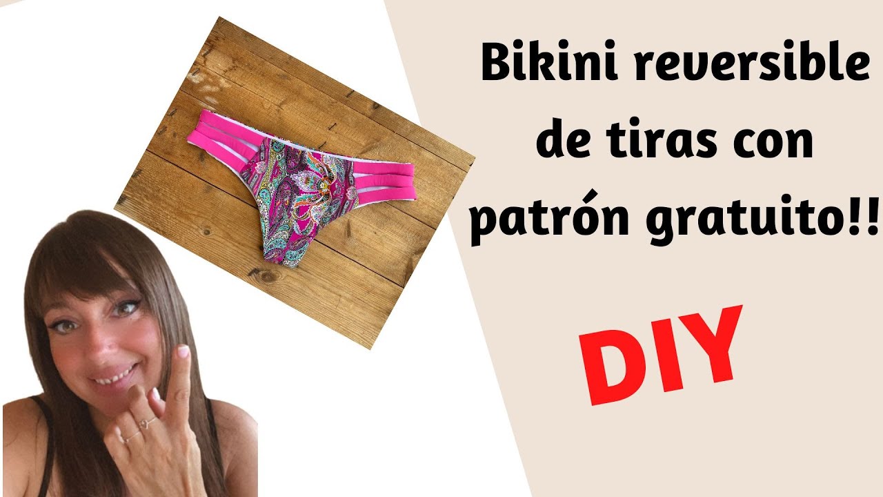Tutorial Bikini de Tiritas Reversible o no FÁCIL y RÁPIDO