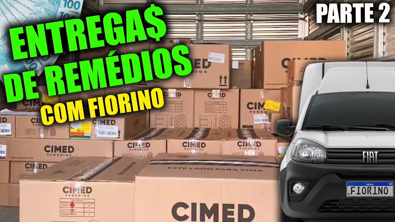 ENTREGAS DE REMÉDIOS COM FIORINO COMO FUNCIONA - PARTE 2