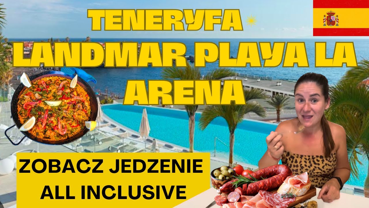 🇪🇸Co zjecie w LANDMAR PLAYA LA ARENA? Jedzenie w hotelu 4⭐⭐⭐⭐ all inclusive. Teneryfa.