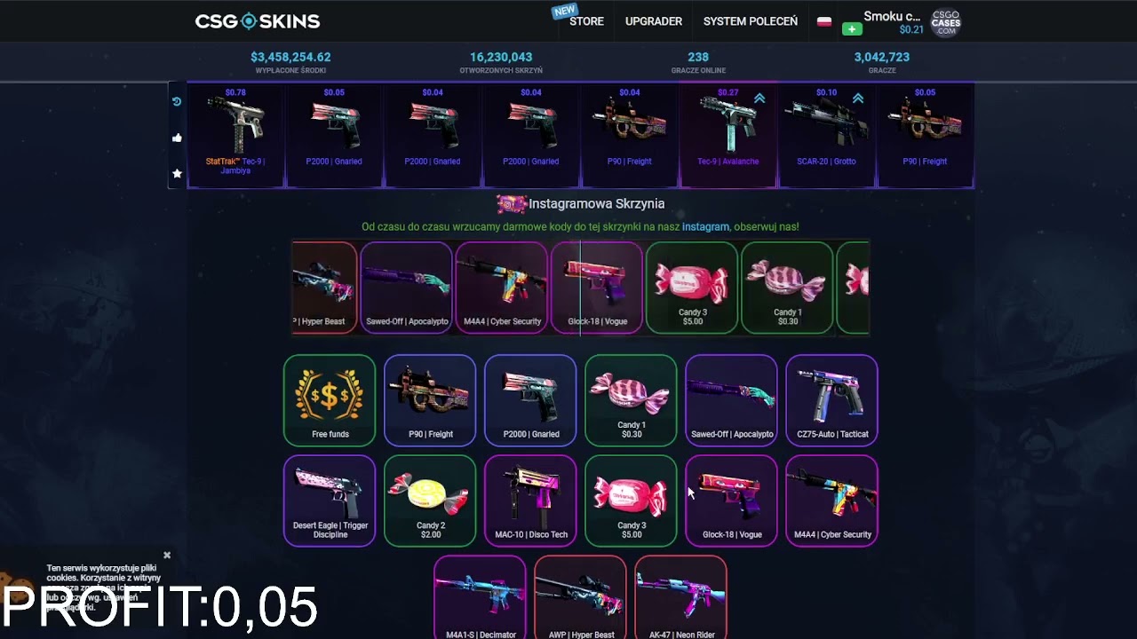 CSGO-SKINS OPEN DAILY FREE CASE #7