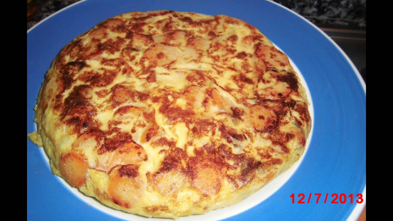 Tortilla de Zanahoria y cebolla
