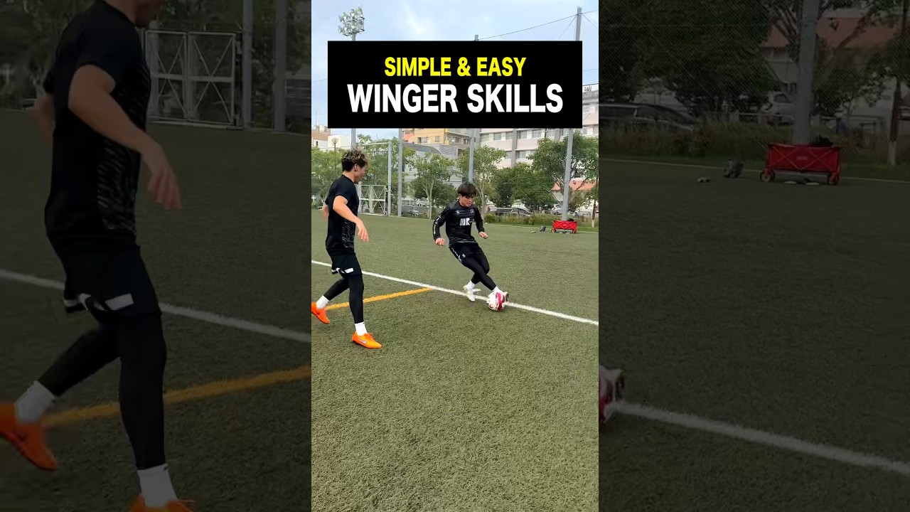LEARN 3 WINGER SKILLS🔥⚽️#football #soccer