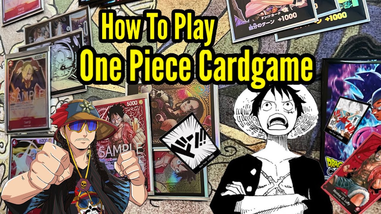 How to Play the One Piece Card Game - Discover One Piece 2022 Bandai Trading Card Game Tutorial