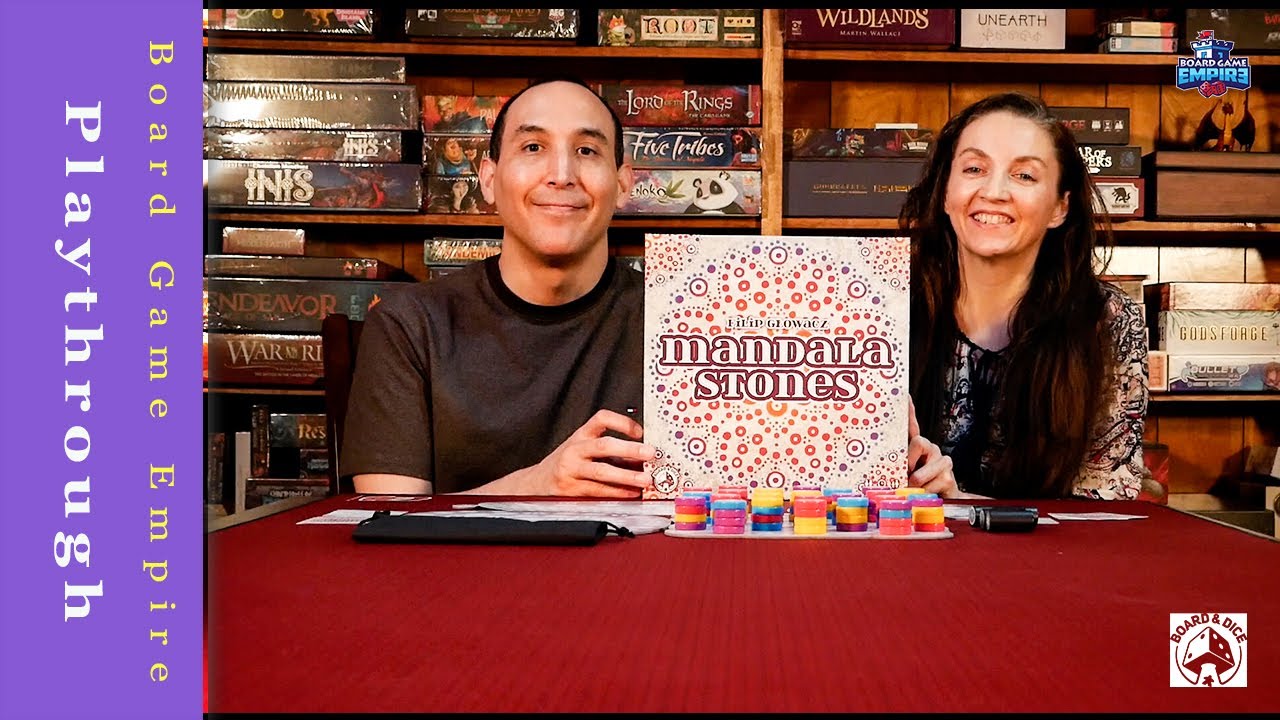 Игра Mandala Stones: как играть и разбор игры - Board&Dice
