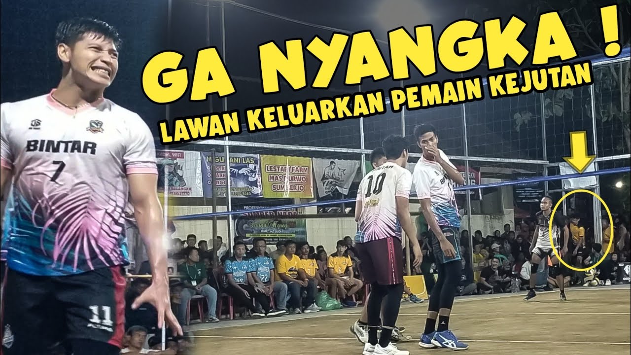 DIMAS SAPUTRA GERAM ! Pemain kejutan lawan tiba tiba masuk di set penentuan 🔥 SIAPA DIA?