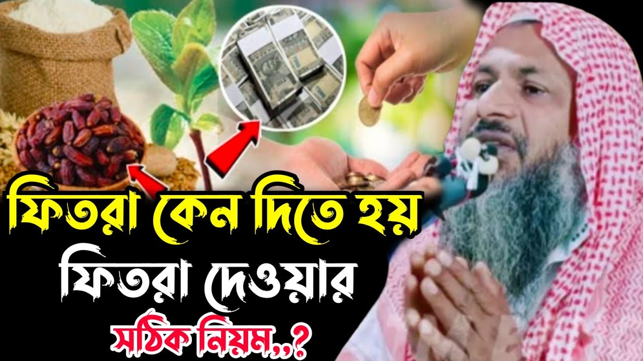ফিতরা কেন দিতে হয়, ফিতরা কাকে দিবেন┇নুর মোহাম্মদ খাতির বর্ধমানী┇Nur Mohammed khatir Jalsa┇