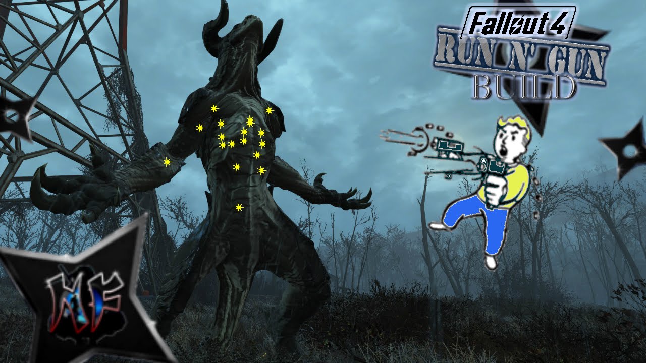 Fallout 4 Run N' Gun Character Build Guide | New Survival Mode