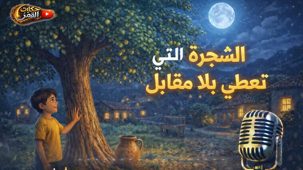 شجرة تعطي بلا مقابل | حكاية مؤثرة عن العطاء والشكر وحماية النعمة