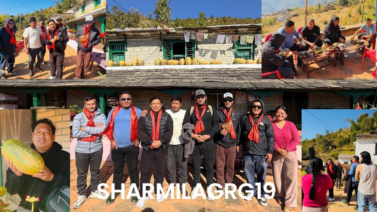 अतिथि देवो भव;@TheEdgeband 🙏Thank you so much for coming my home🏡Arthar khaule homestay.💐🥰
