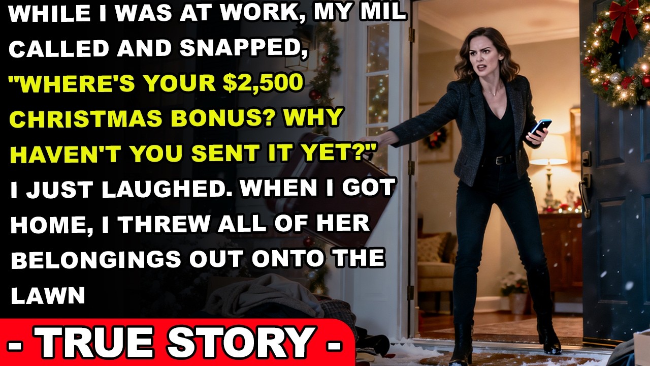 My Mother-in-Law Demanded $2,500 for Christmas—So I Threw Her Out