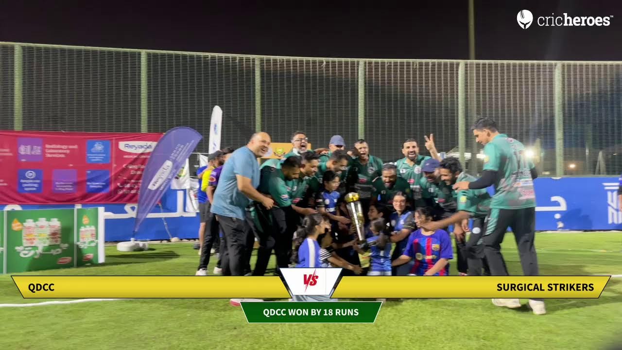QDCC vs SURGICAL STRIKERS | QHC25 (Final) | Live - Doha UDST.