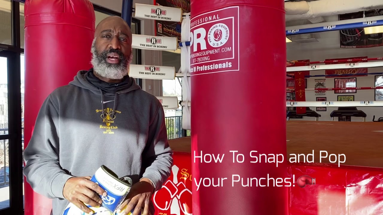 How to Snap and Pop Your Boxing Punches! 🥊