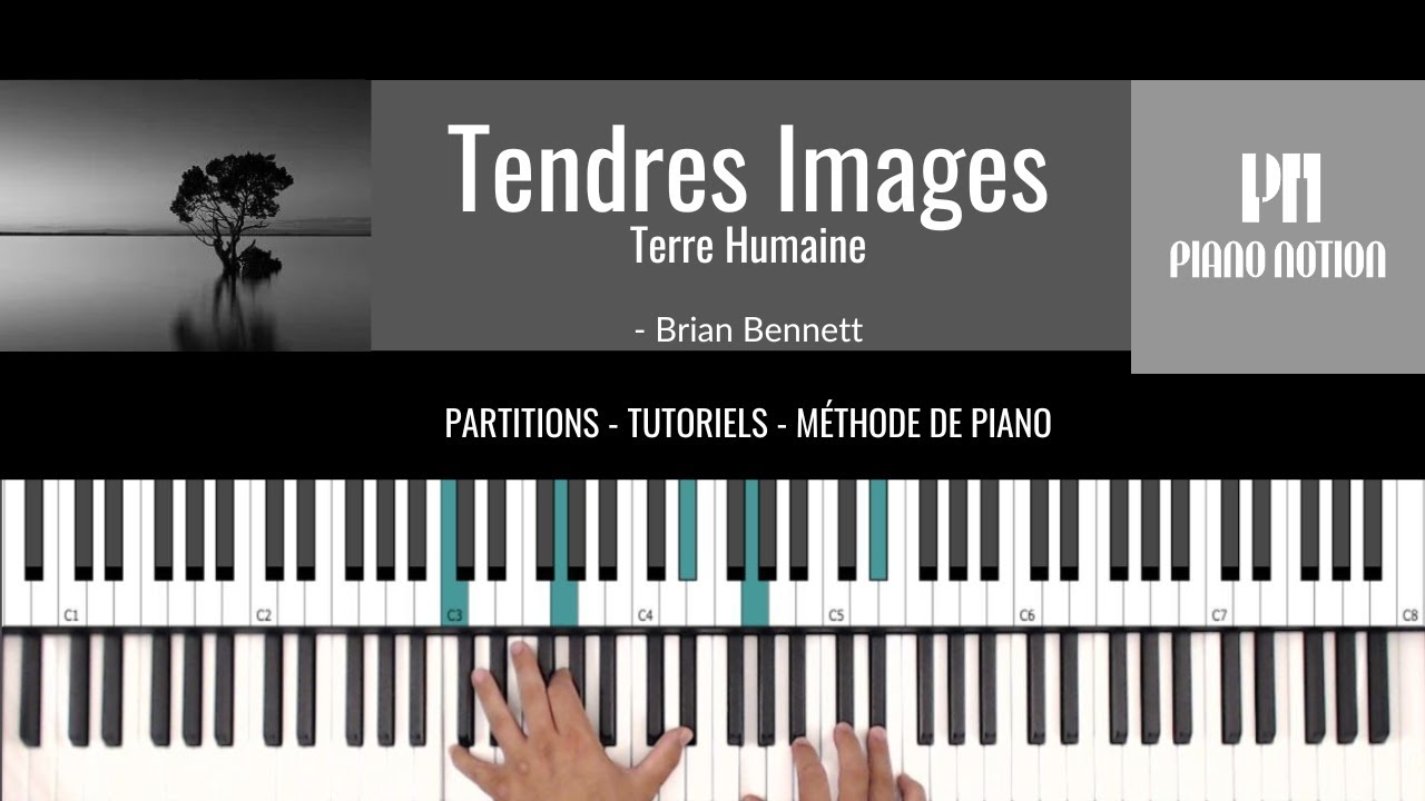 Tender Images (Piano Sheet - Piano Solo - Cover - Tutorial)