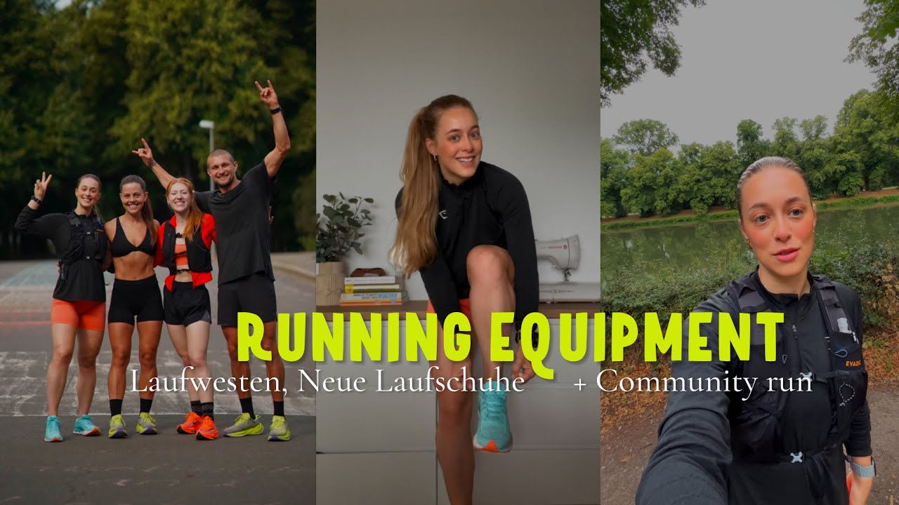 RUNNING VLOG | Laufwesten, Neue Laufschuhe + Community Run in Berlin
