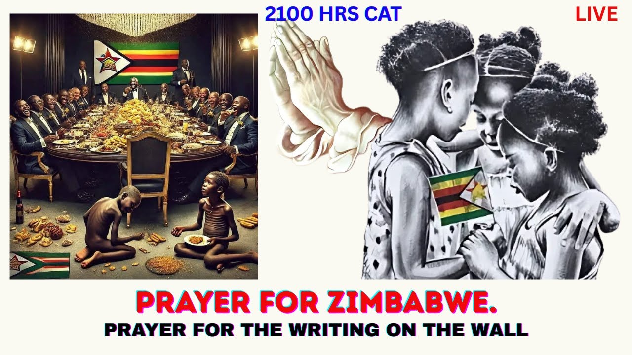 PRAYER FOR ZIM. Prayer For The Lord's writing on the wall