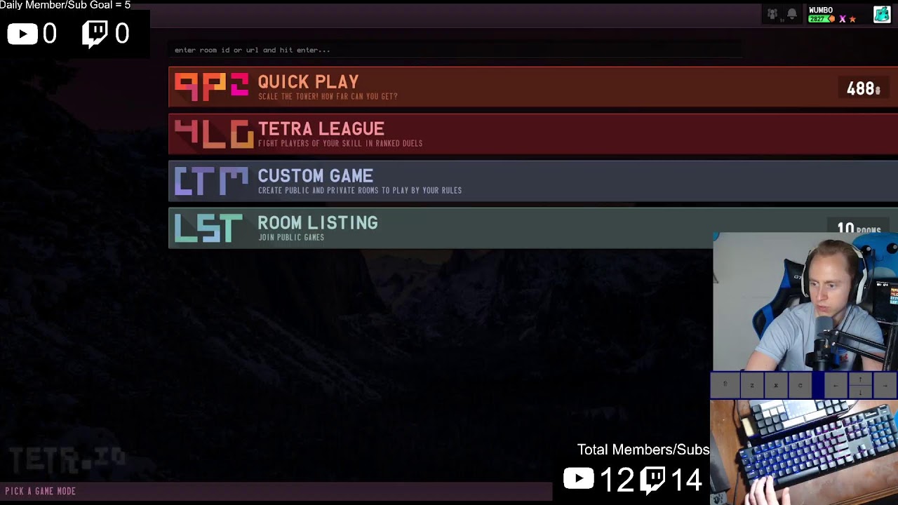 LIVE - Tetris Effect, Tetr.io! Daily Wumbo Livestream 3-12-26