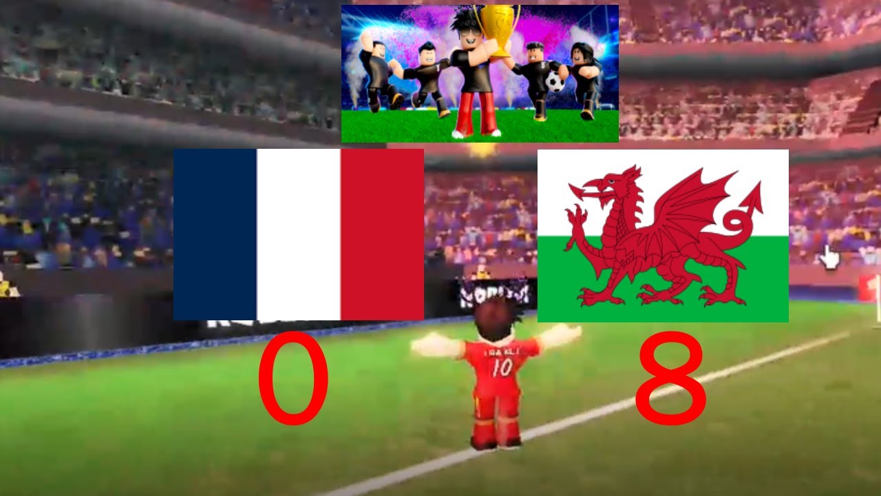 France 0:8 Wales - TPS: Ultimate Soccer (ROBLOX)