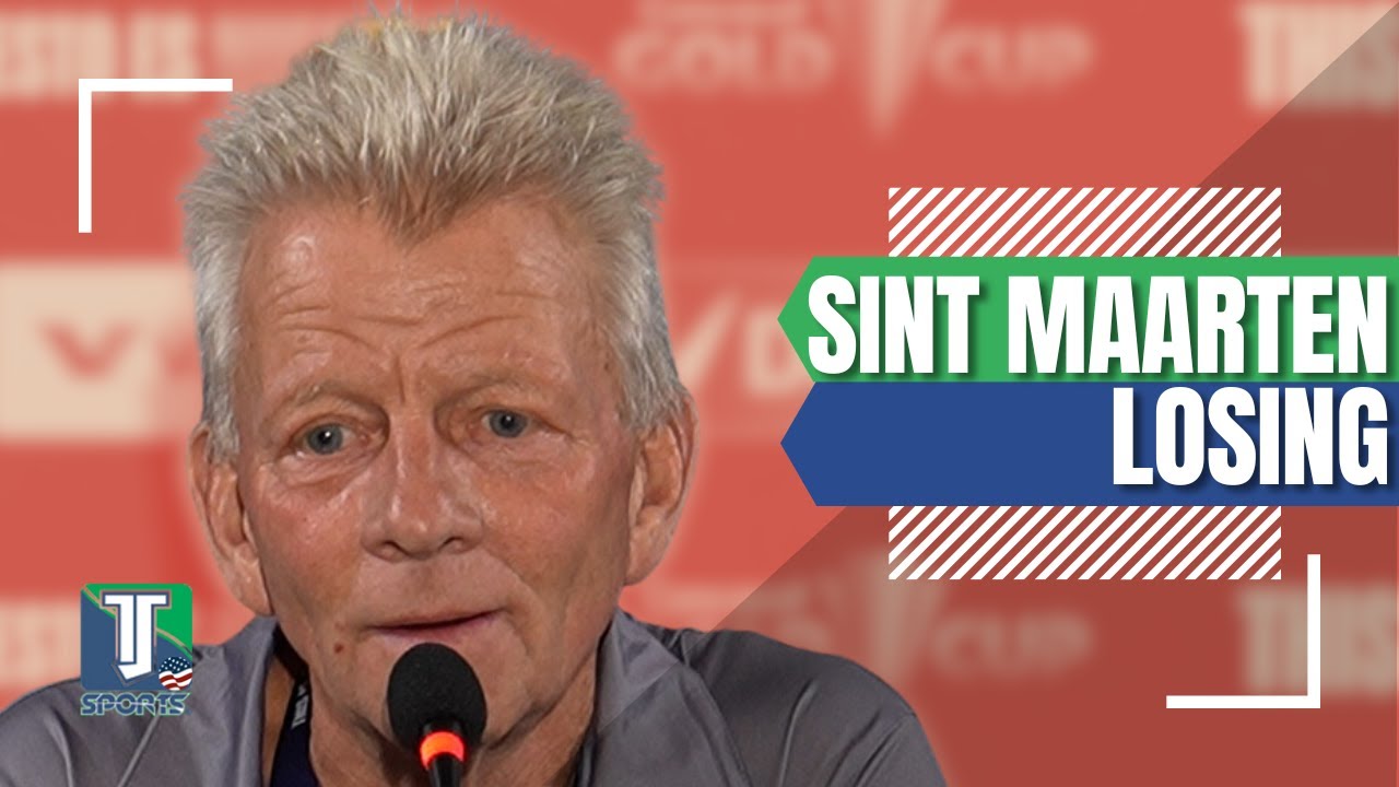 Piet de Jong REAGUJE na porażkę Sint Maarten z Guajaną Francuską w eliminacjach do Złotego Puchar...