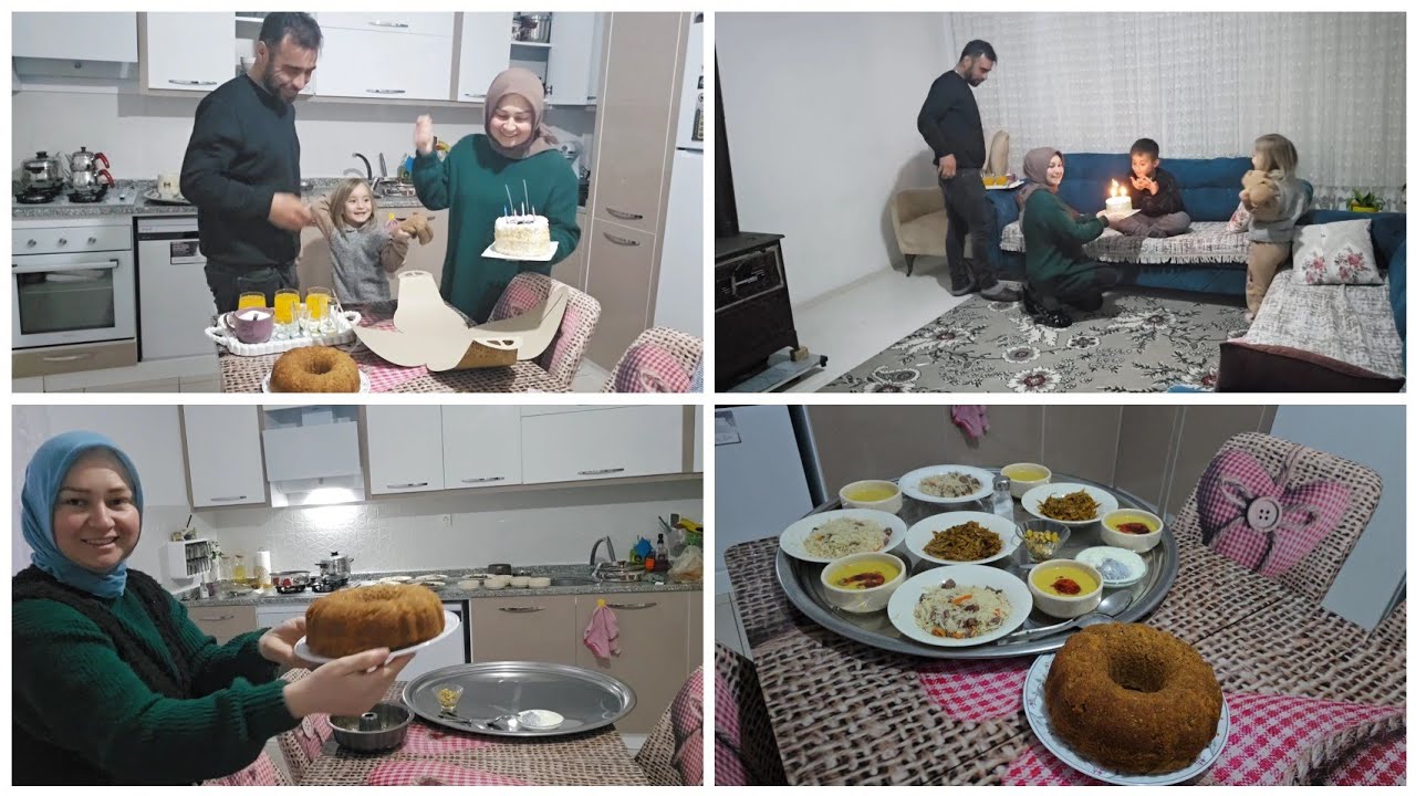 IYİKİ DOĞDUN EYMENİM🎂🎂İFTARA ÖZBEK PİLAVI✅️HAVUÇLU TARÇINLI KEK✅️ GÜNLÜK VLOG 