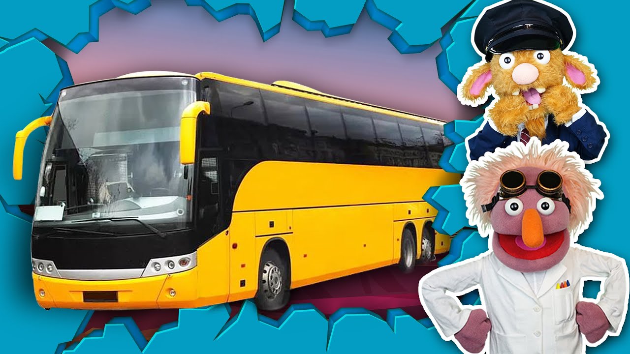 HJULENE P&Aring; BUSSEN (med norsk tekst)