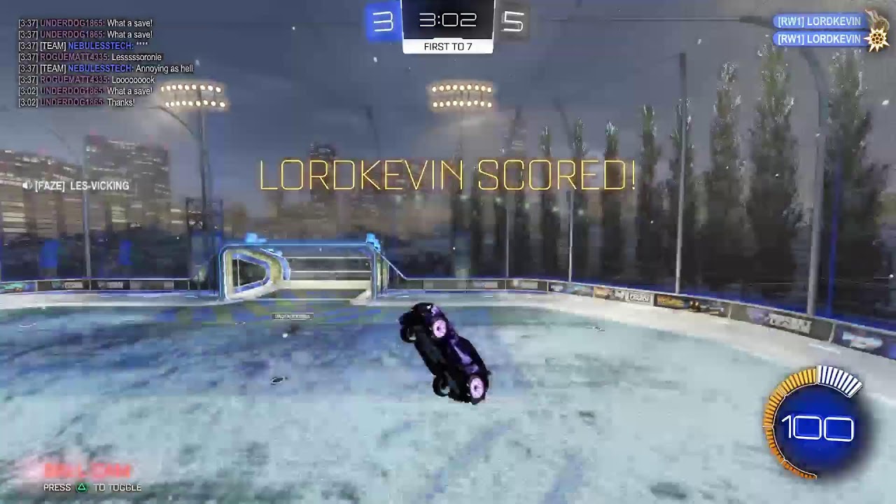 Live Rocket League classer