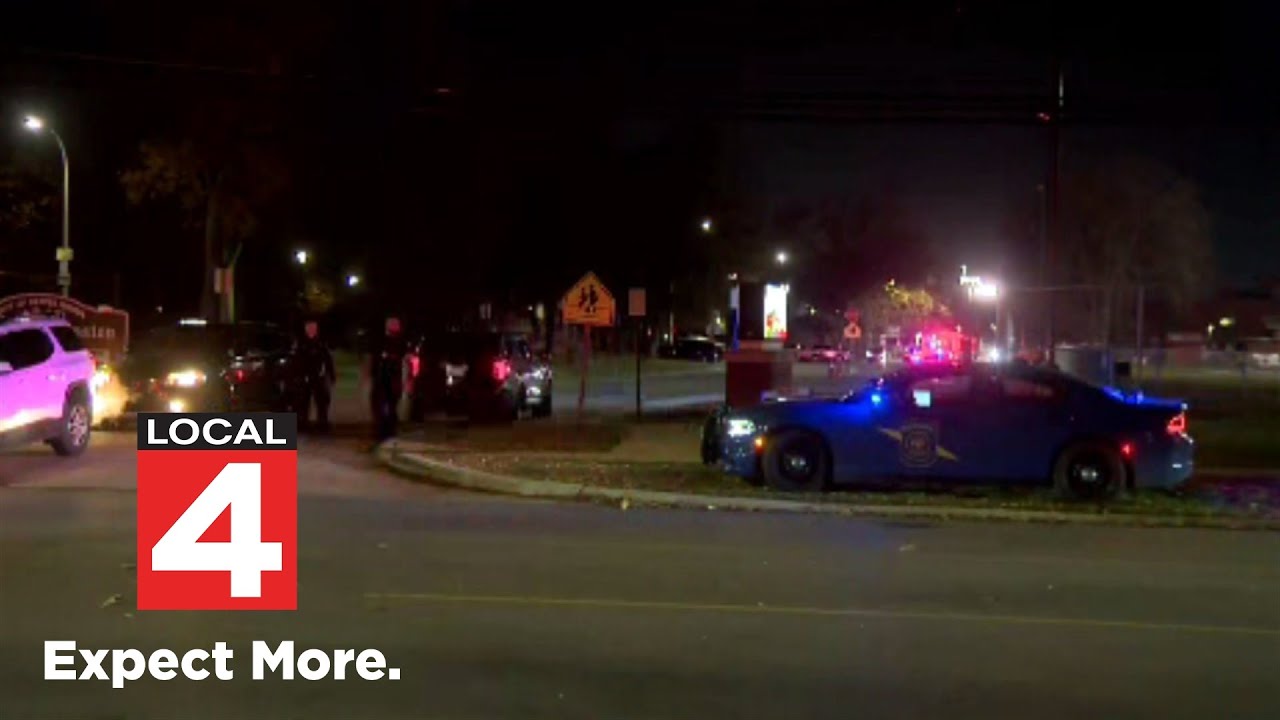 Police respond to possible shooting at Harper Woods football game