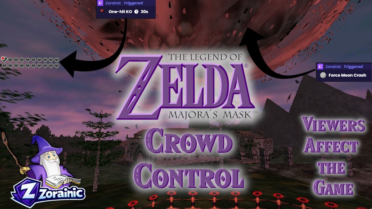 Can We Survive Majora's Mask with CROWD CONTROL? (Family Friendly)
