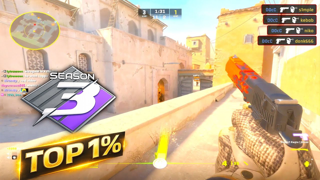 TOP 1% OF PREMIER SEASON 3