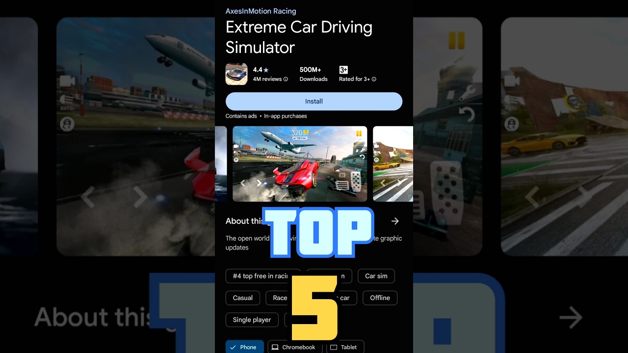 Best Car Racing Simulators 2025  Ultra Realistic Driving Experience 