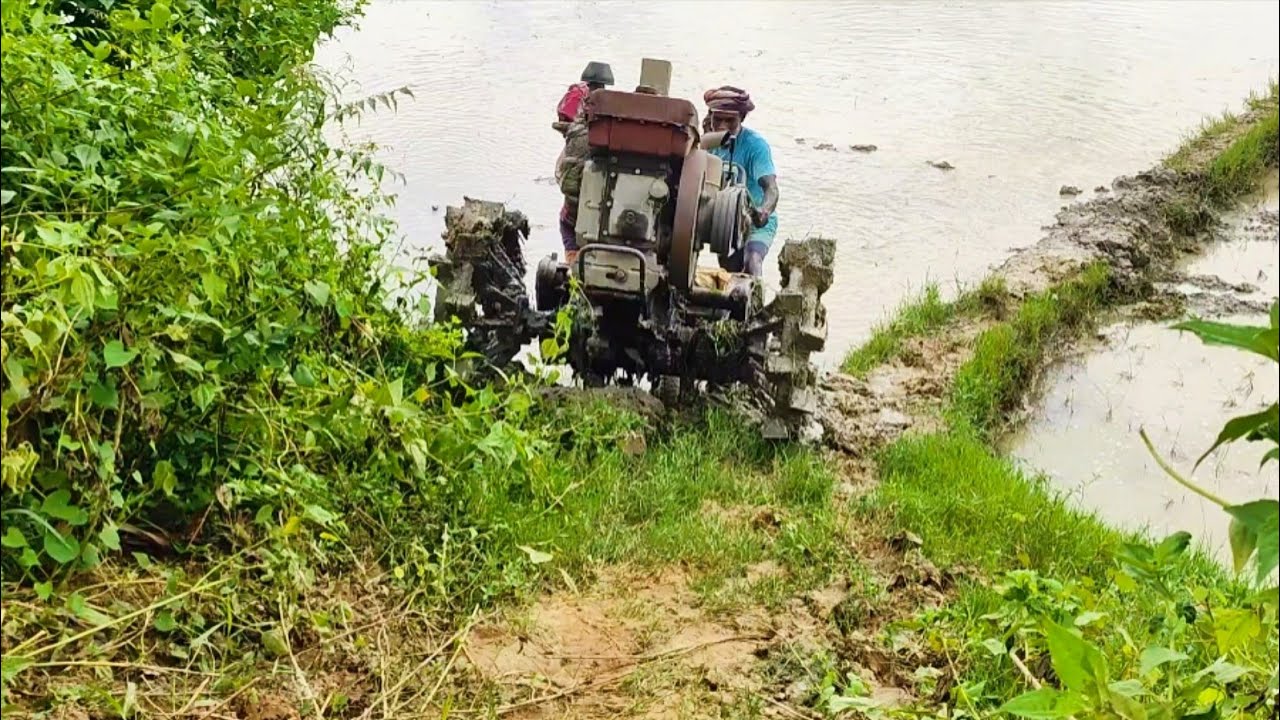 আধুনিক মেশিন,এবারের মতো হাল চাষ করা শেষ,পাওয়ার টিলার নিয়ে বাড়ির উদ্দেশ্য রওনা,পাওয়ার টিলার#jeka_bhai