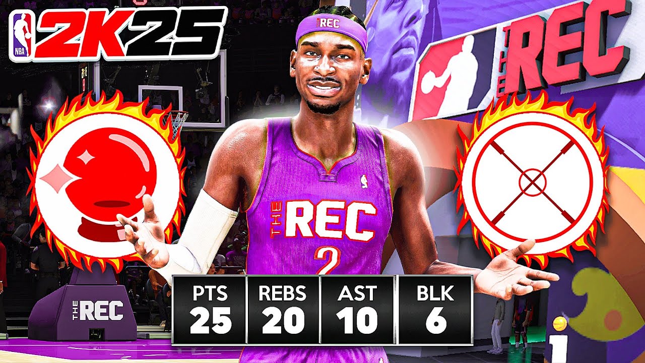 99 SHAI GILGEOUS-ALEXANDER BUILD is UNSTOPPABLE in the RANDOM REC on NBA 2K25
