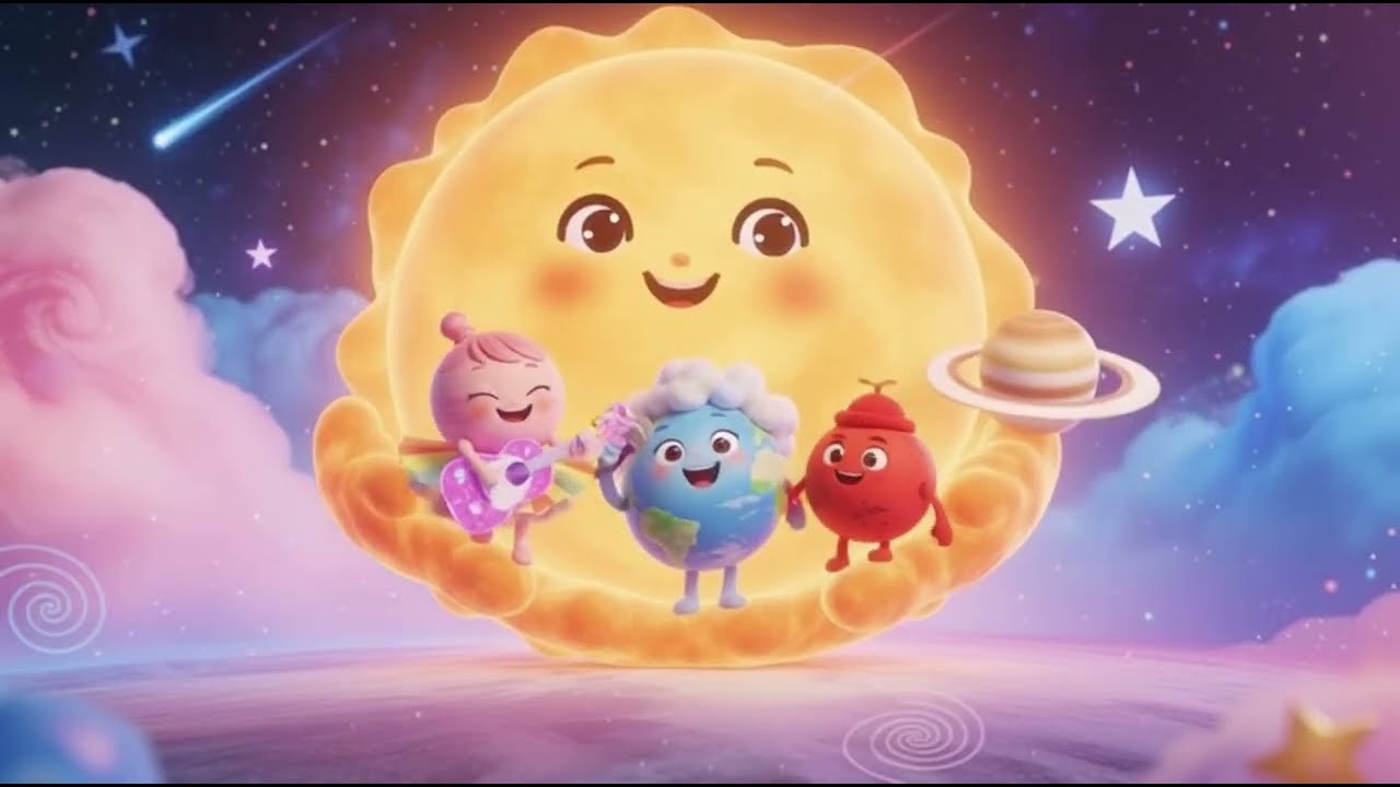 Comptine Planètes : Tourne Tourne avec Stella ! #comptines