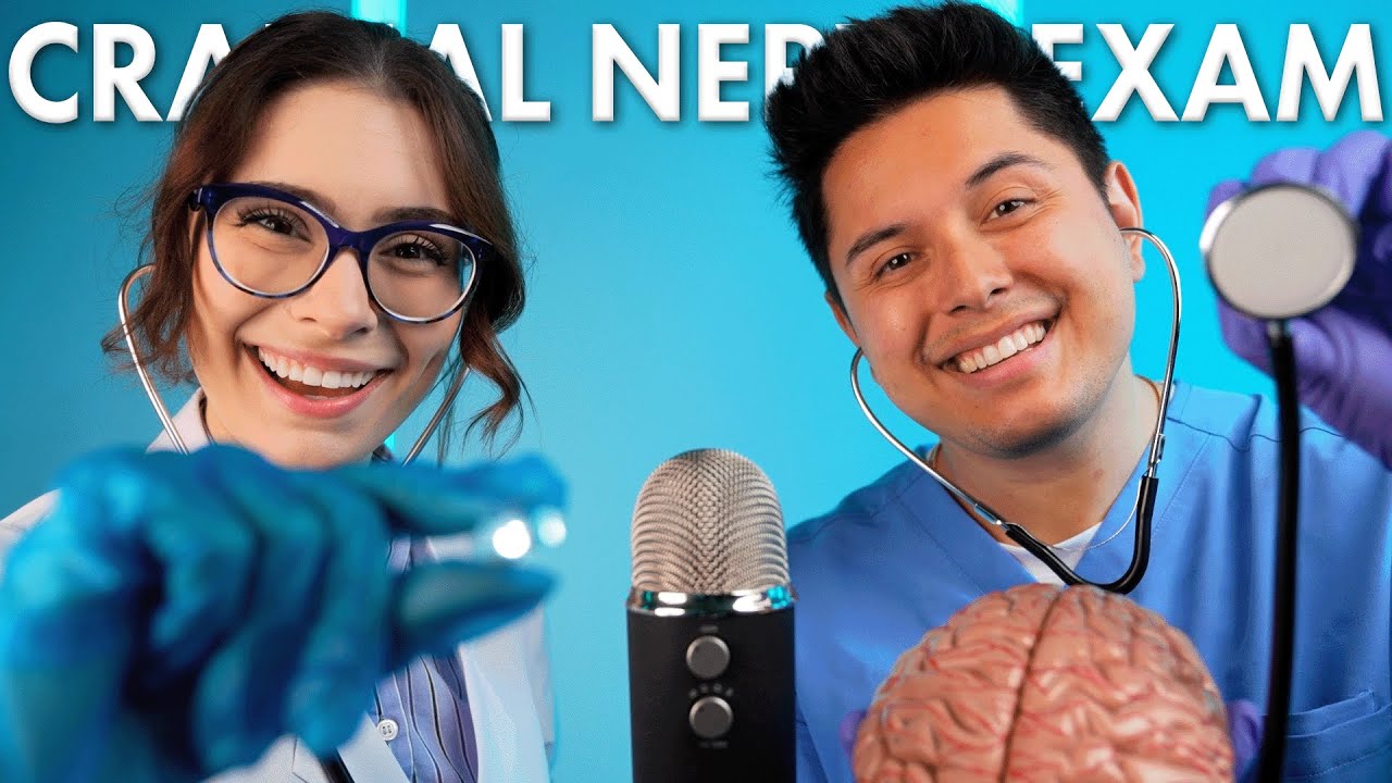 The Best Cranial Nerve Exam Ever Made ft. @Celaine's ASMR  | ASMR Medical Roleplay