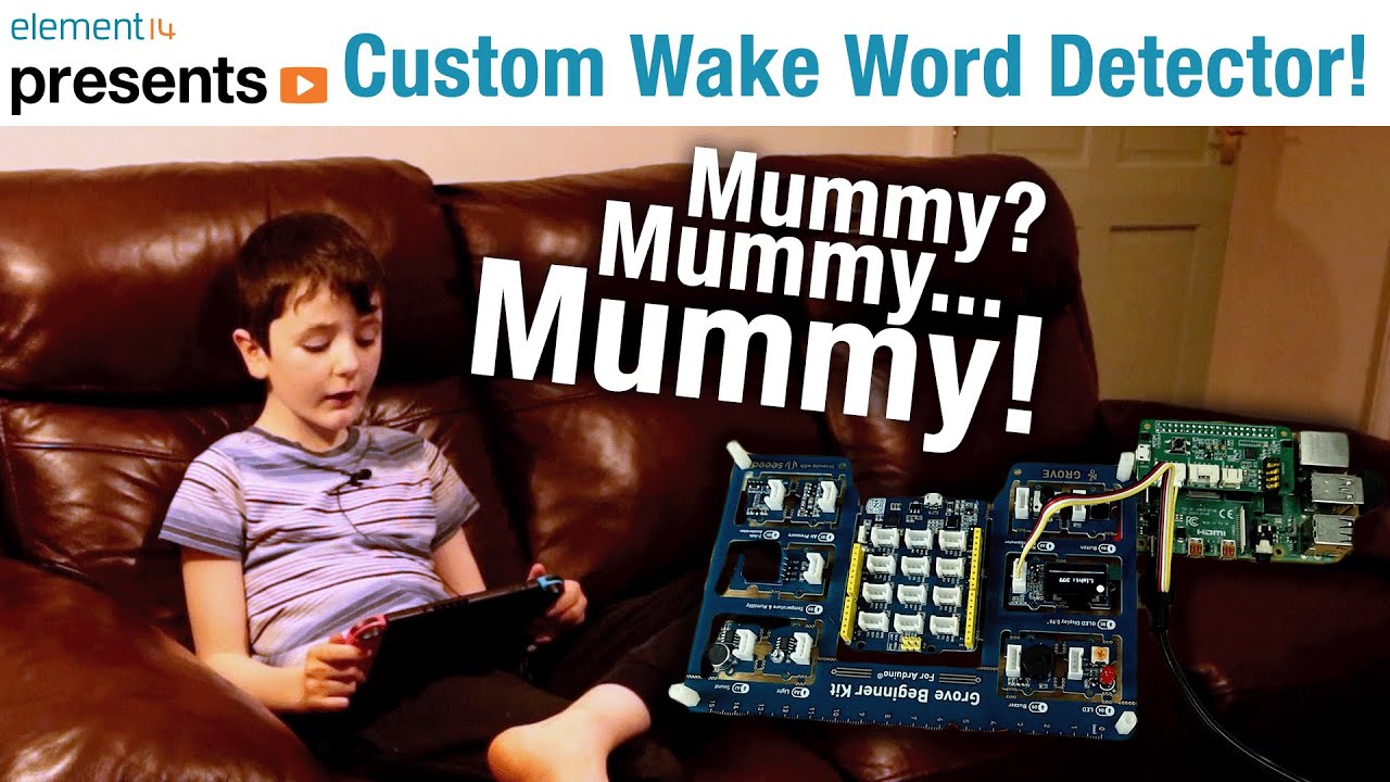 Creating a “Mummy” Wake Word Detector with Raspberry Pi and Edge Impulse