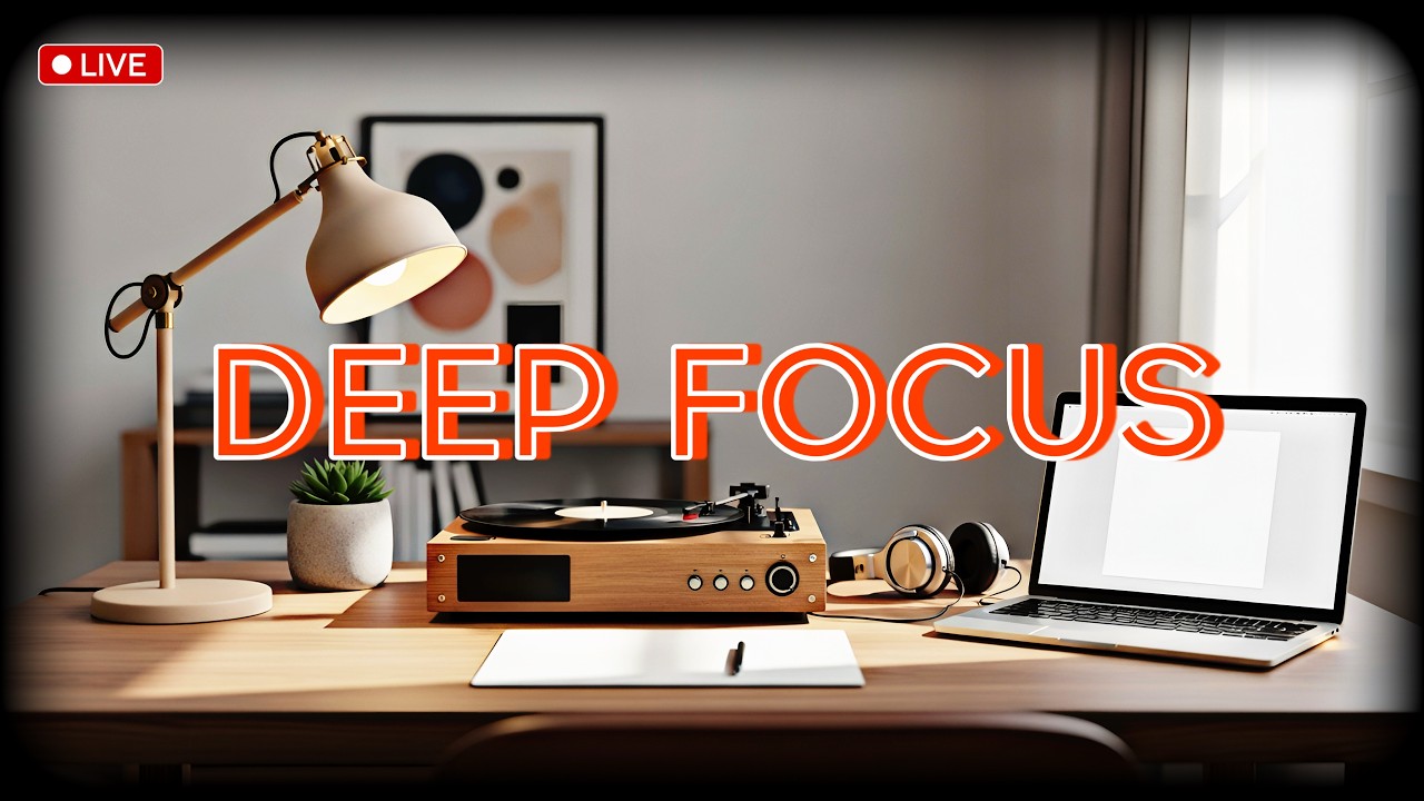 🔴 LIVE Jazz for Work & Focus ☕ Calm Instrumental Music #jazz #relaxingjazz #jazzinstrumental