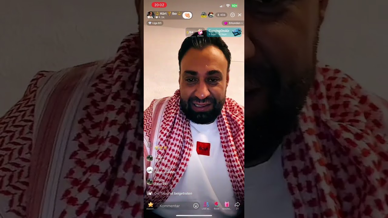 KÜRT IBO WAR LIVE MIT J-LUV & ÜLMEN & KCENGIZ - ALLE WOLLEN FAME VON KÜRT IBO 😁