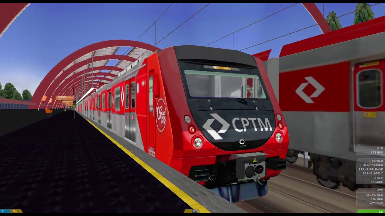 OpenBVE - TATUAPÉ até DOM BOSCO! ALSTOM 9000 NA LINHA 11 CORAL EL