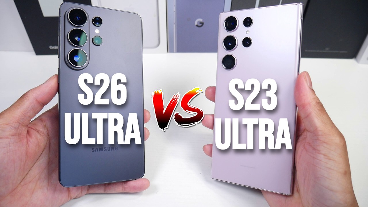 Samsung Galaxy S26 Ultra VS Samsung Galaxy S23 Ultra! (Camera Comparison, PUBG & Display & Speed)