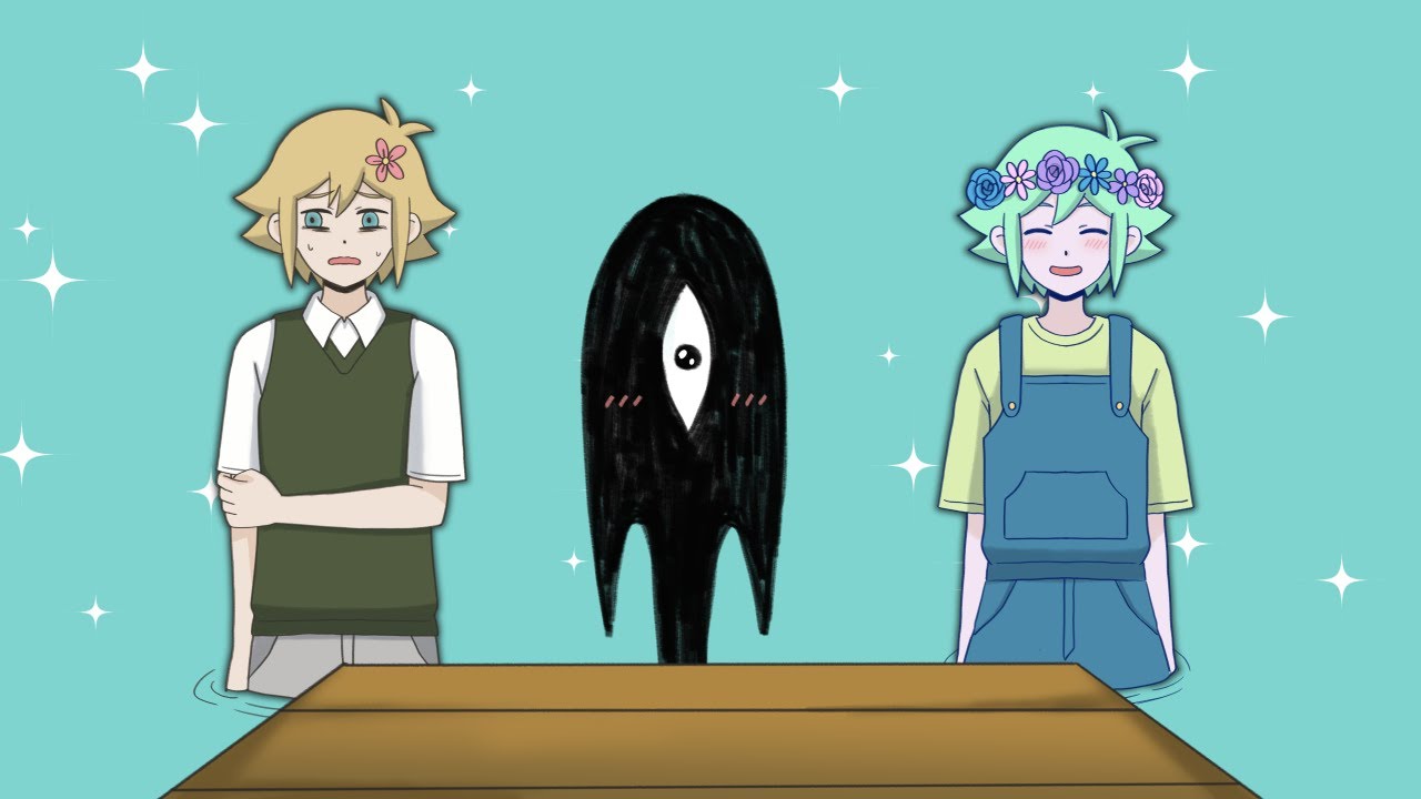 【手描き OMORI オモリ】あの時に見えたかもしれない幻覚（おふざけ注意）【OMORI Fan Art Comic / FanFiction】
