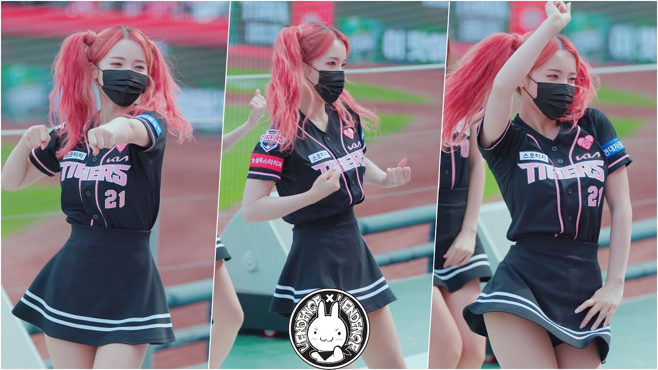 [4K] 210912 치어리더 이다혜 직캠 '홀리데이 파티'  Fancam @기아타이거즈 더블헤더 1차 기아챔피언스필드 By 벤뎅이