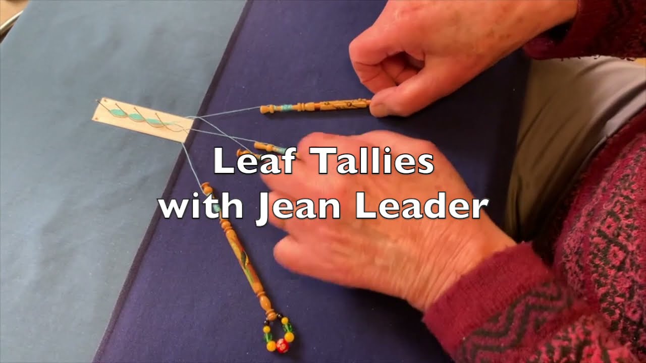 Leaf Tallies in Bedfordshire Lace 2021