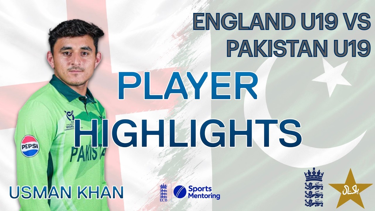 Every ball from Usman Khan's 151 vs England U19