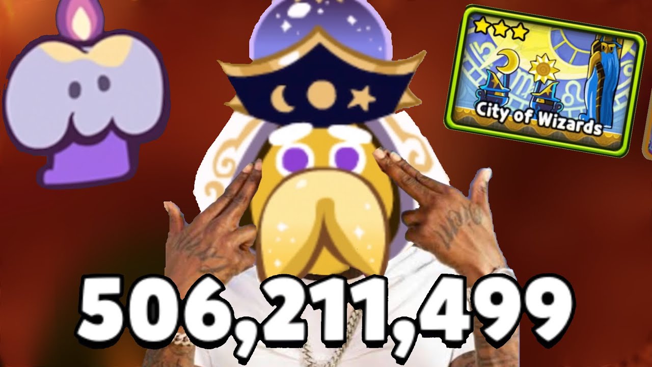 Prophet cookie 500M city of wizard lands end NO invocation card [ Cookierun Ovenbreak ]