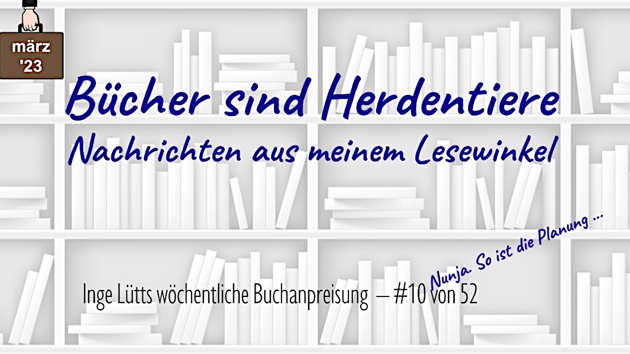 B&uuml;cher sind Herdentiere &ndash; Um mein Leben, Azadiya H & Koschka Linkerhand &ndash;  IngeLuettsBuecherVlog #10